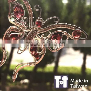 Delicacy Manual Design Butterfly Sterling Silver Necklaces Jewelry thumbnail-5