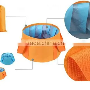 Foldable Wash Basin Footbath Sink Water Bag Outdoor Camping Hiking thumbnail-1
