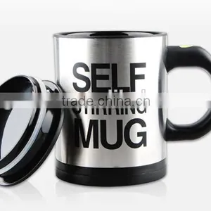 Creative Gifts of Stainless Steel Tank Automatically Stir the Coffee Milk Tea Cup Mug Cup thumbnail-2
