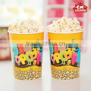 Food Standard Custom Printed Paper Popcorn Cups thumbnail-1