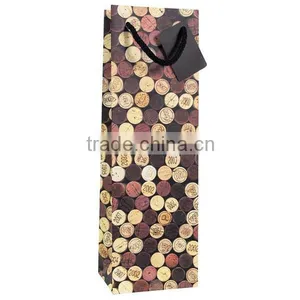 Eco-paper Wine Bag in Hot Sell thumbnail-1