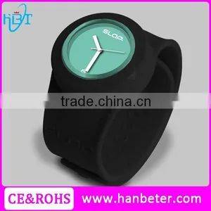 Top Quality Newest Hot Selling Vogue Colorful Snap Watch With Round Shape thumbnail-1