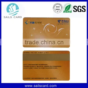 4 Color CMYK Printing Hico Magnetic Stripe PVC Card Quality Choice thumbnail-6