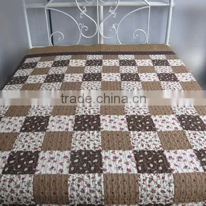 Custom Bedspread Classic Stripe Quilt Bouti Cheap Quilt thumbnail-1