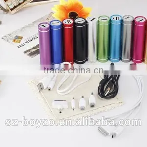 2016 Cylinder Shape Power Bank, Power Bank With LED Light, thumbnail-5