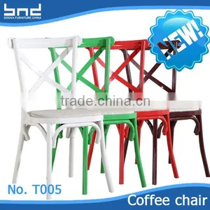 High Back Good Quality Outdoor Metal Garden Chair T005 thumbnail-1