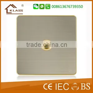 KM3 WENZHOU Brush Stainless Steel Wholesale Home Using Flash Mounted Home Using Wall Socket thumbnail-1