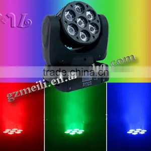 Small Size 7pcs Rgbw Moving Head Narrow Sharpy Beam Led Beam Lights thumbnail-1