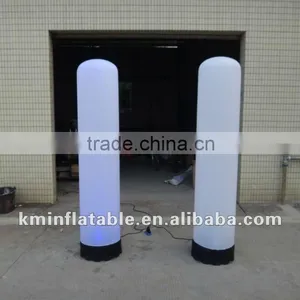2m White Inflatable LED Light Pillar thumbnail-1
