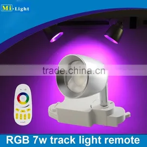 Wifi Enabled App Control Smart Lighting Spotlight Track Lamp 7w Color Changeable Milight Rgb Track Lighting thumbnail-1