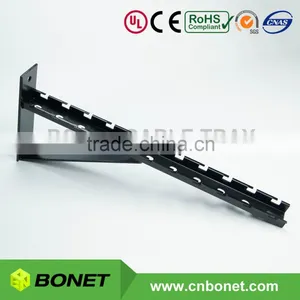 Wire Mesh Basket Cable Tray Accessory of Firm Triangular Wall Support Bracket thumbnail-3