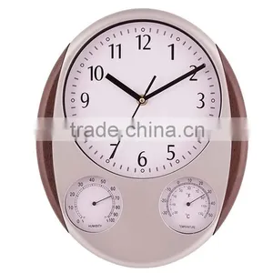 Hot Sale Cheap Weather Station Wall Clock in USA thumbnail-1