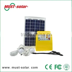 10W Solar Panel 3W LED Light Portable Solar Power Energy System for Home Indoor Hot Sale Saudi Arabia thumbnail-3