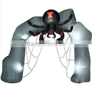 Inflatable Arch With Spiders for Halloween thumbnail-1