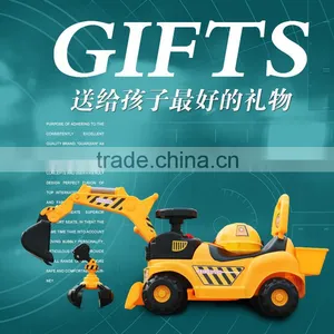 Best Gift for Your Baby! Outdoor Toy Excavator for Kids/Mini Toy Car With Music Made in China. thumbnail-1