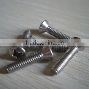 Steel Oval Flat Head Machine Screw thumbnail-1