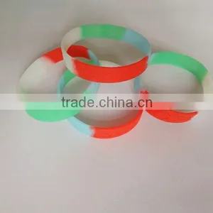 Logo Printed Custom Promotional OEM Wristband, Silicone Wristband,Silicone Bracelet thumbnail-2