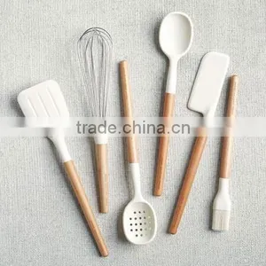 High Quality Hotsale Silicone Utensils Silicone Spatula/Spoon/Whisk thumbnail-1