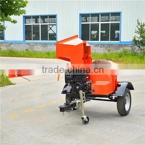Self-feeding Wood Chipper Log Shredder With 13HP B&S Gasoline Engine thumbnail-5