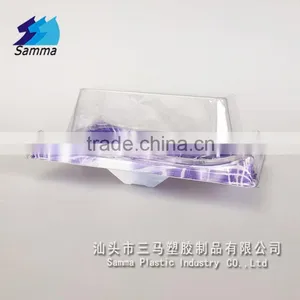 KW-0005XG-B Biodegradable Clear Blister Disposable Sushi Tray thumbnail-1