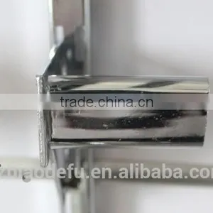 Metal Slotted Upright Oval Tube Bracket thumbnail-3
