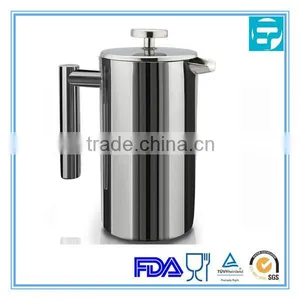 800ML Stainless Steel French Press Coffee Plunger thumbnail-1