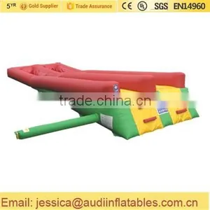 Inflatable Twin Lane Water Slide on Land for Sale thumbnail-1
