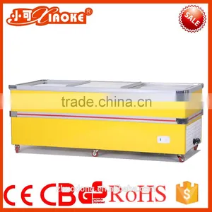 DG-160R Kerosene Freezer Super Cheap Ice Supermarket Combined Island Freezer for Frozen Food thumbnail-1