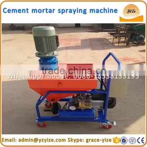 Wall Putty Cement Spray Plaster Machine/ Cement and Putty Spraying Machine thumbnail-3