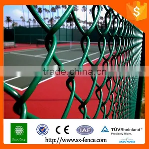 Woven Galvanized Link Fence Netting, Basketball Fence Netting thumbnail-4