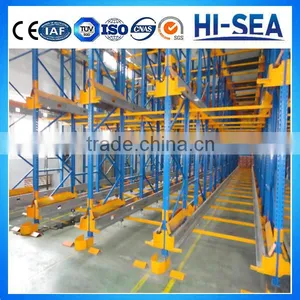 Warehouse Automatic Heavy Duty Radio Shuttle Pallet Racking System thumbnail-5