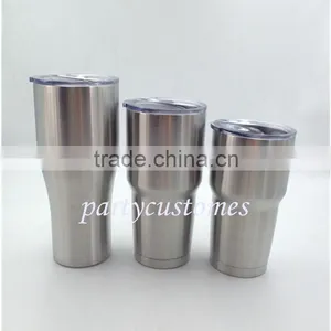 304 Stainless Steel 30 oz Stainless Steel Cups Cooler Tumbler Cup Vehicle Beer Mug Double Wall Bilayer Vacuum Insulated thumbnail-1