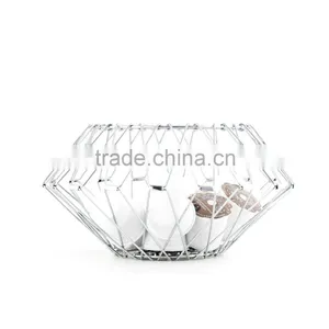Folding Wire Basket thumbnail-1