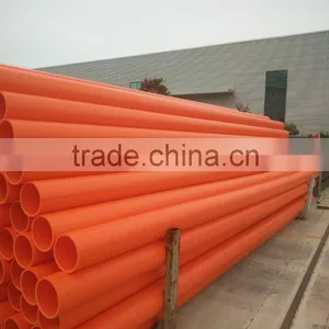 Black Orange White Hdpe Electrical Conduit Pipe 110mm 75mm thumbnail-1
