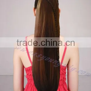 Fake Plait Braids Ponytail Hair Pieces Claw Clip thumbnail-1