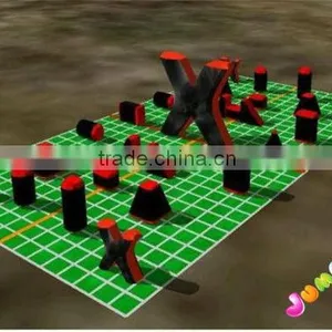 23pcs Inflatable Laser Tag Arena Commercial Bunkers for Paintball Field thumbnail-1