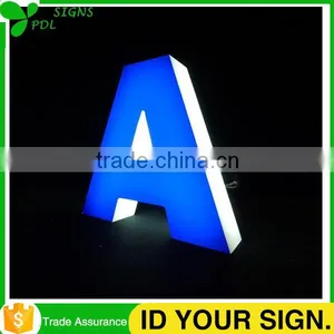 Waterproof 50000 Hours Illuminated 3D Acrylic Illuminated Letter thumbnail-1