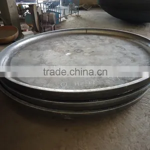 Carbon Steel Spinning Torispherical Dish Head Tank End Cap for Boiler Industry thumbnail-2