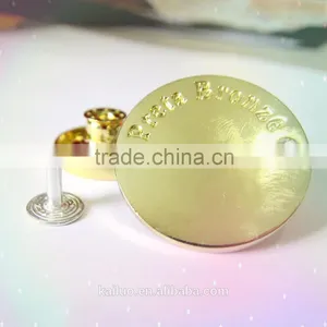 a Crystal Gold Color Jeans Button thumbnail-1