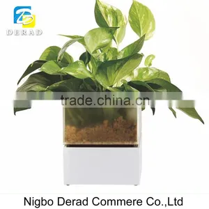 Layered Cheap Plastic Flower Pots With Water Pot thumbnail-1