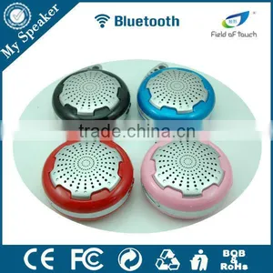 S307 2015 Wholesale Electronic Round Bluetooth Speaker With Hook for Outdoor thumbnail-1