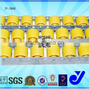 JY-2048|Hardware Metal Placon Roller Track With Rivets|Industrial Sliding Track thumbnail-1