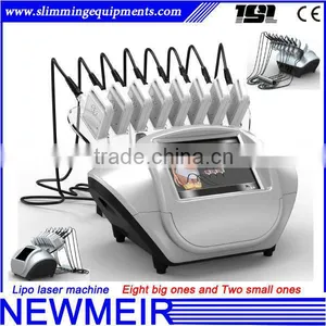 8 Big Pads and 2 Small Pads Laser Treatment Lipo Fat Reducing Machine thumbnail-1