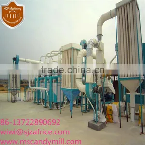 Whole Set Maize Flour Milling Machine for Sale thumbnail-3