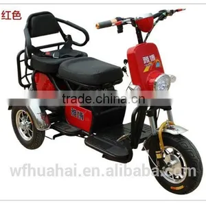 2016 Direct Factory Price 48v 650w 20ah Battery Electric Tricycle Adults thumbnail-3
