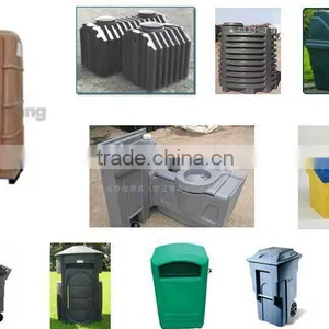 Various Rotational Moulding Plastic Waste Bin , Customer Design Plastic Waste Bin thumbnail-1