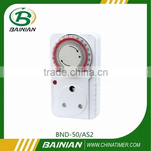 South Africa Hydroponic Timer 24 Hour Mechnical Plug in Timer/timer Socket thumbnail-1