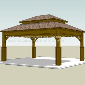 Outdoor Garden Gazebo Pavilion For Sale thumbnail-2