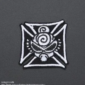 China Manufacture Factory Customize Woven Embroidery Emblem Badge thumbnail-5