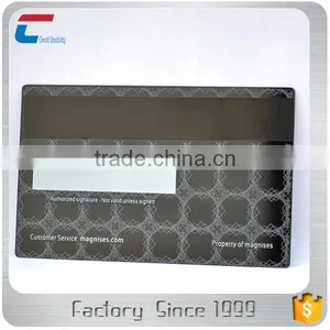 Custom Designs Black Membership Card With Magnetic Stripe and White Signature Panel thumbnail-1